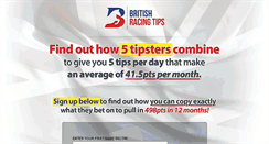 Desktop Screenshot of britishracingtips.com